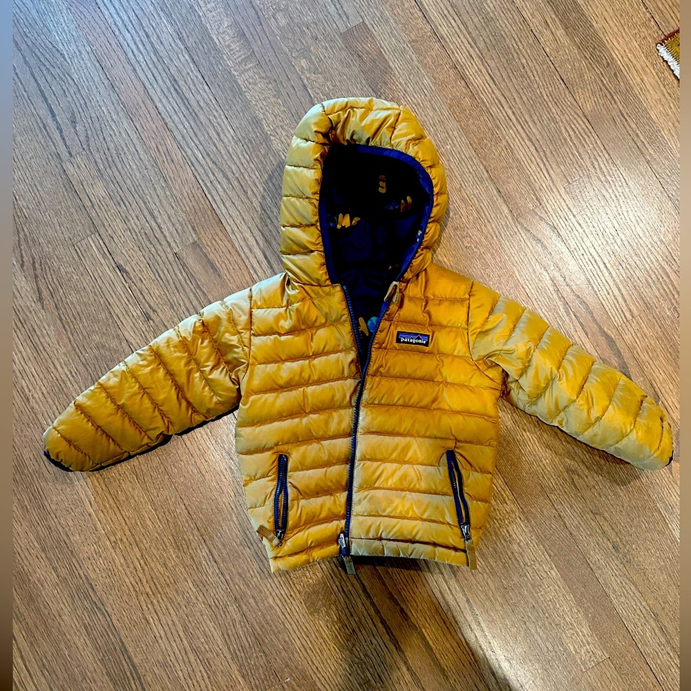 Patagonia reversible down filled jacket 3T